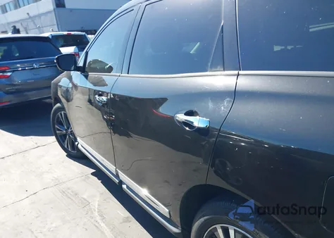 2017 Nissan Pathfinder Platinum из США, поврежденный, VIN 5N1DR2MN6HC905406